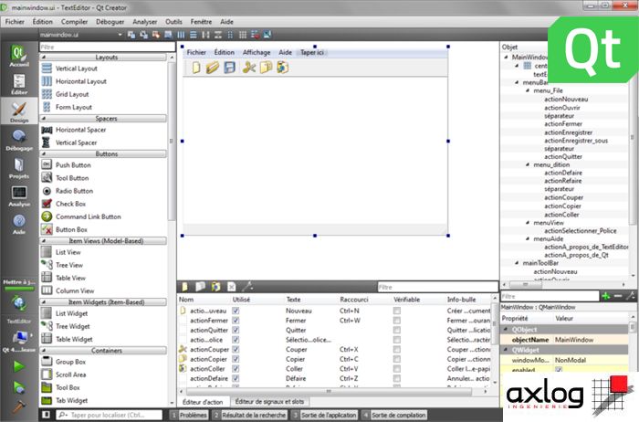 Axlog VBIMA Qt picture.